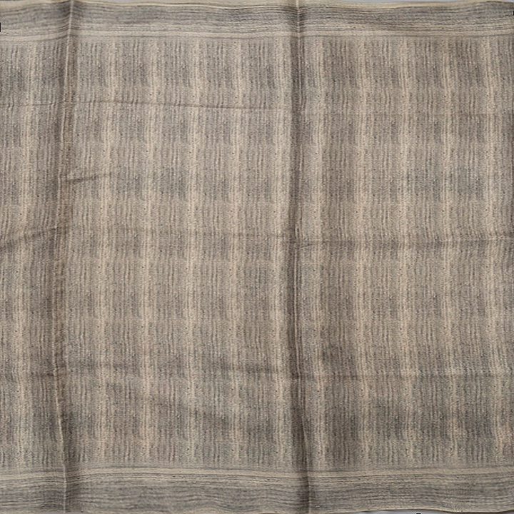 Hayagrivas Sliver Grey Fancy Cotton Saree KBE2164A2-1