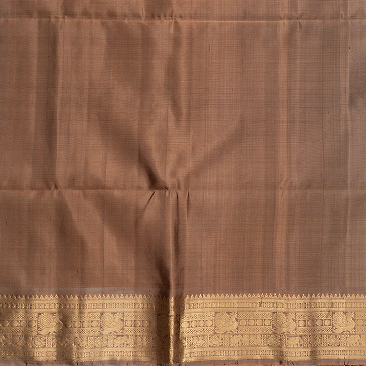 Hayagrivas Deep Peacock Blue Handloom Ikkat Soft Silk Saree KBE2150A2-4