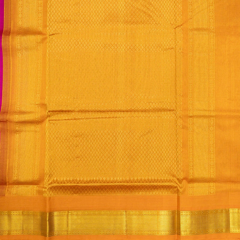 Hayagrivas Rani Pink Pure Silk Cotton Saree SSCBF34D3-3