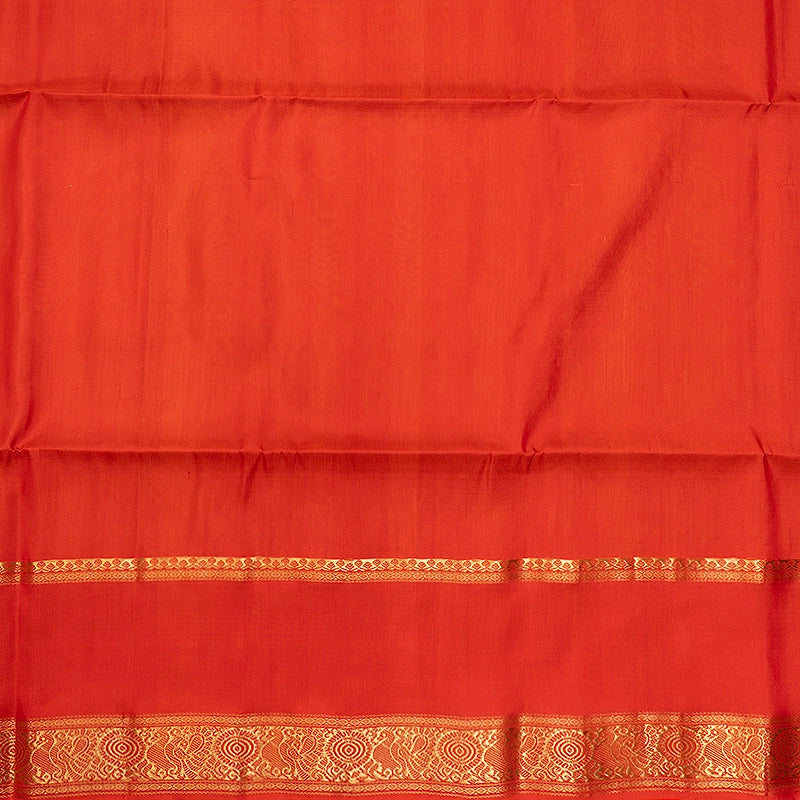 Hayagrivas Lemon Yellow Handloom Soft Silk Saree KBF705G3-5