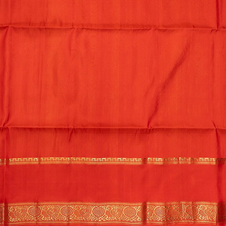 Hayagrivas Lemon Yellow Handloom Soft Silk Saree KBF705G3-5