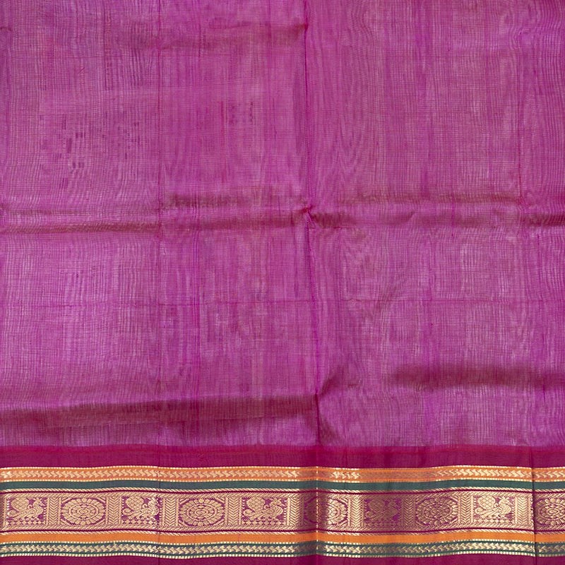 Hayagrivas Grey Pure Silk Cotton Saree SSCBF56E11-4