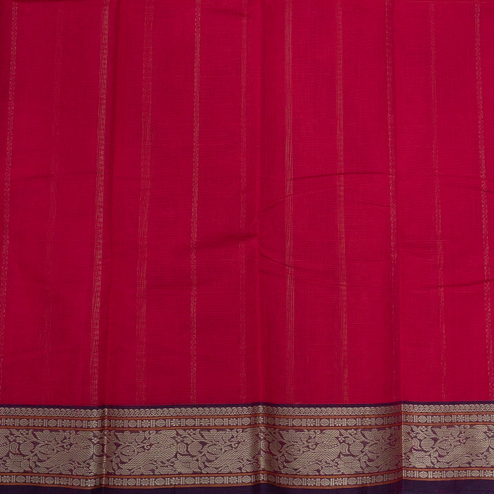Hayagrivas Pink Handloom Kanchi Cotton Saree SSCBF66E5-1