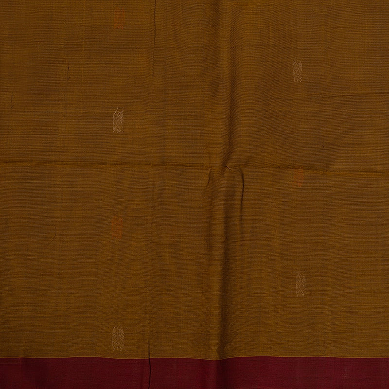 Hayagrivas Honey Mustard Handloom Kanchi Cotton Saree SSCBF104F13-4