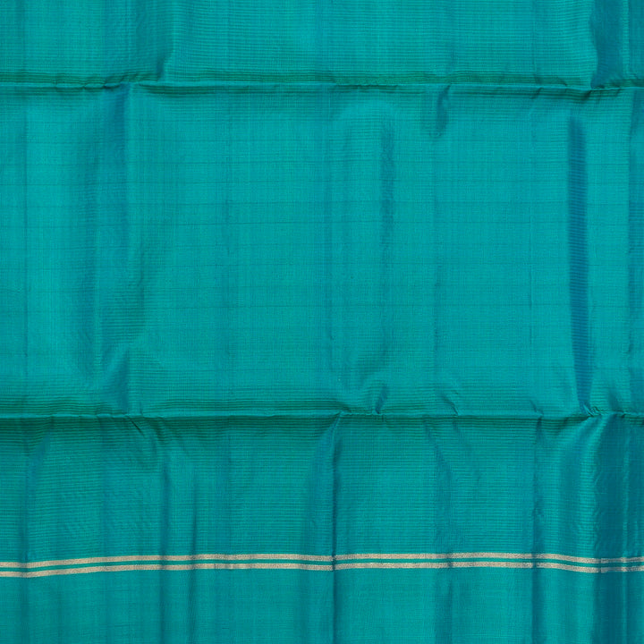 Hayagrivas Fluorescent Green Handloom Soft Silk Saree KBF566G5-1