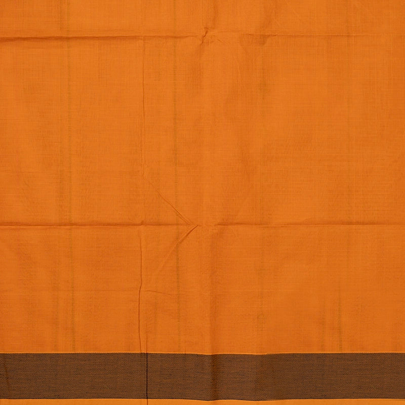 Hayagrivas Turmeric Yellow Handloom Kanchi Cotton Saree SSCBF104F1-5
