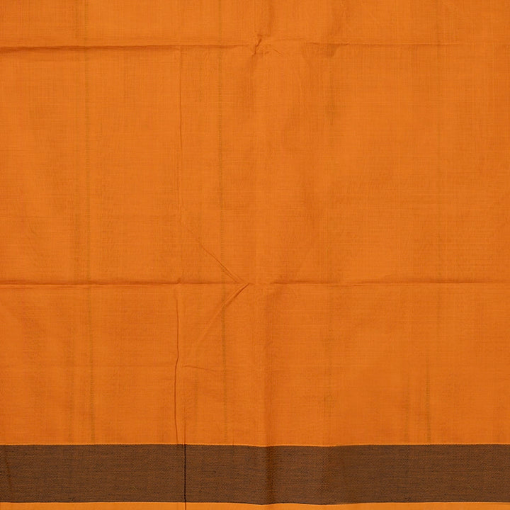 Hayagrivas Turmeric Yellow Handloom Kanchi Cotton Saree SSCBF104F1-5