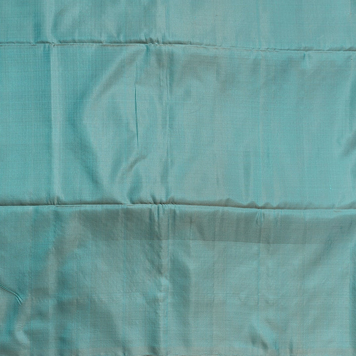 Hayagrivas Sky Blue Handloom Soft Silk Saree KBE2106A31-3