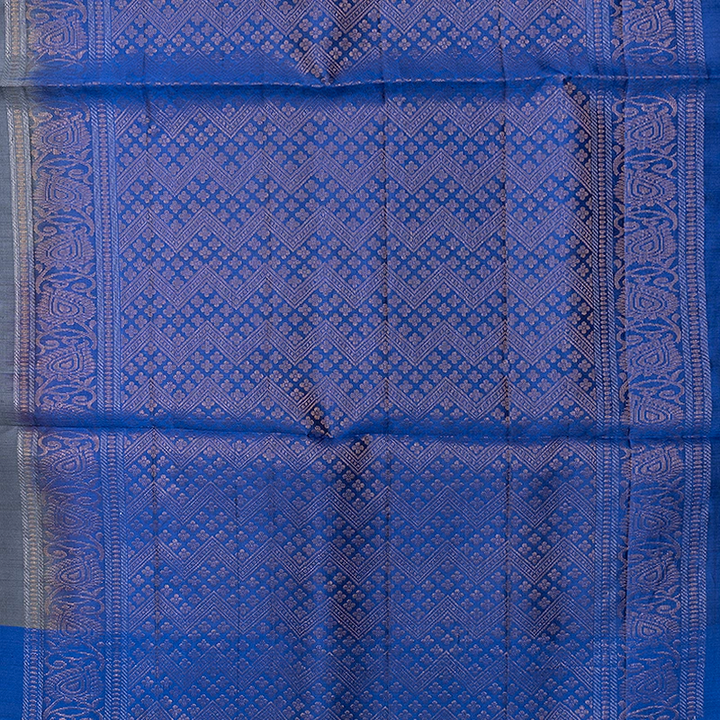 Hayagrivas Grey Handloom Soft Silk Saree KBF883H2-17