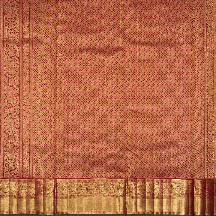 Hayagrivas Handloom Maroon Ten Yards Silk Saree KBFL385J1-1-BF385-SBS