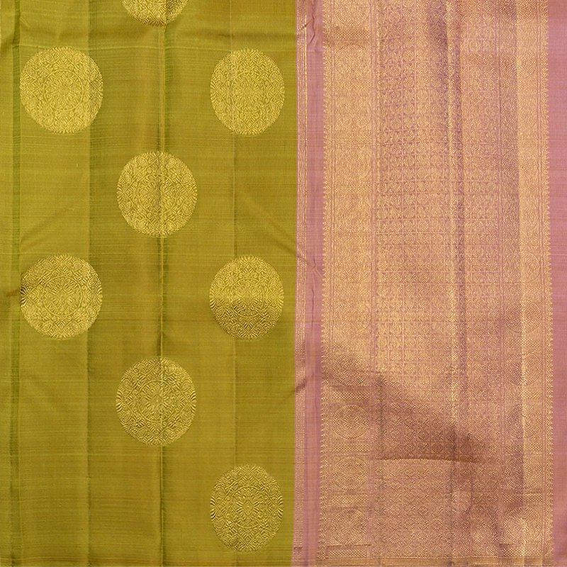 Hayagrivas Handloom Multicolour Stripes Kanjivaram Silk Saree KBFL390J1-1-BF390-SBS