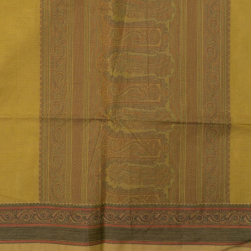 Hayagrivas Lime Green Handloom Kanchi Cotton Saree SSCBF132H7-1