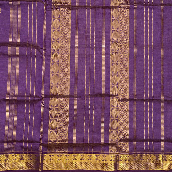 Hayagrivas Purple Pure Silk Cotton Saree SSCBF137H8-14