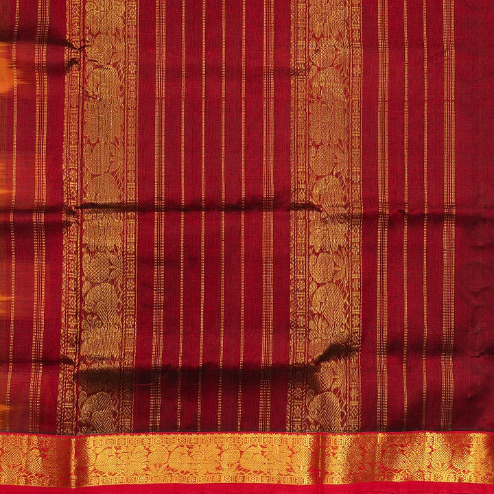 Hayagrivas Multicolour Checks Pure Silk Cotton Saree SSCBF137H9-10