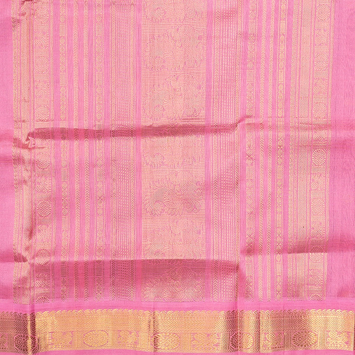 Hayagrivas Bottle Green Pure Silk Cotton Saree SSCBF140H9-2
