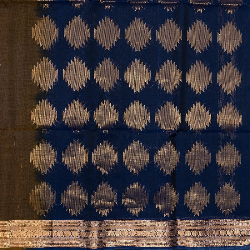 Hayagrivas Honey Shade Kora Silk Cotton Saree SSCBF156H5-5
