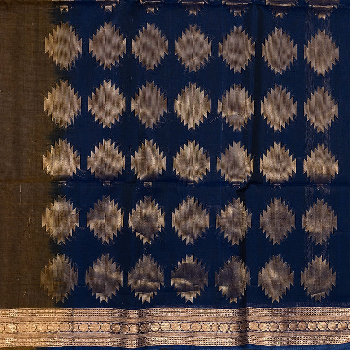 Hayagrivas Honey Shade Kora Silk Cotton Saree SSCBF156H5-5