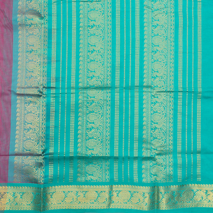 Hayagrivas Dark Pink Semi Silk Cotton Saree SSCBF164I1-58