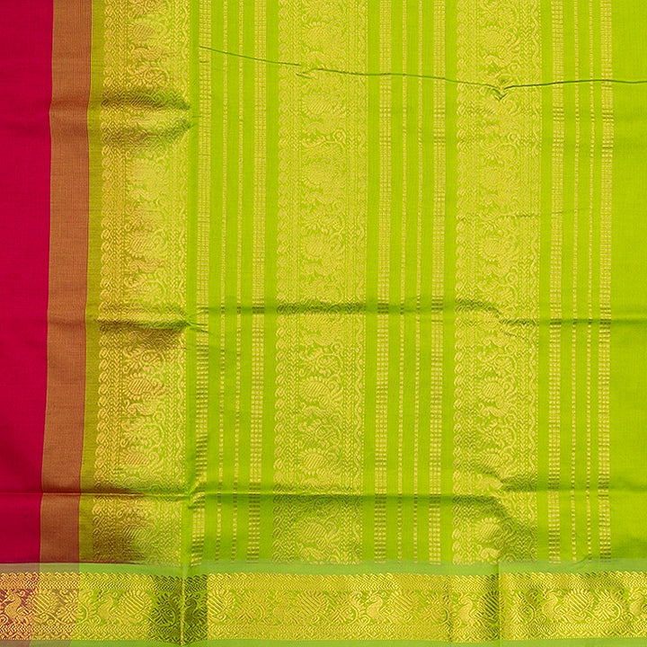 Hayagrivas Dark Pink Semi Silk Cotton Saree SSCBF164I1-43