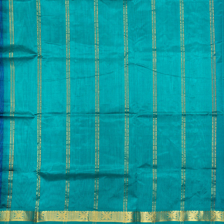 Hayagrivas Royal Blue Pure Silk Cotton Saree SSCBF175I6-1