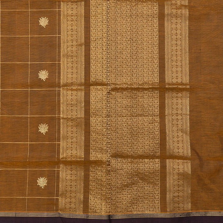 Hayagrivas Honey Mustard Kanchi Silk Cotton Saree SSCBF179I3-1