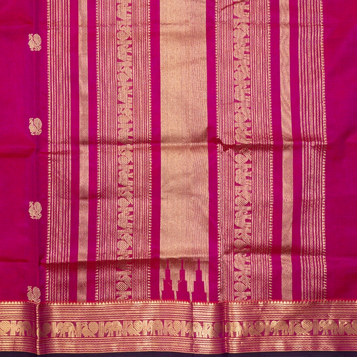 Hayagrivas Rani Pink Kanchi Silk Cotton Saree SSCBF179I5-8