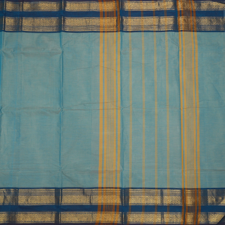 Hayagrivas Ice Blue Handloom Chettinad Cotton Saree SSCBF209J1-22