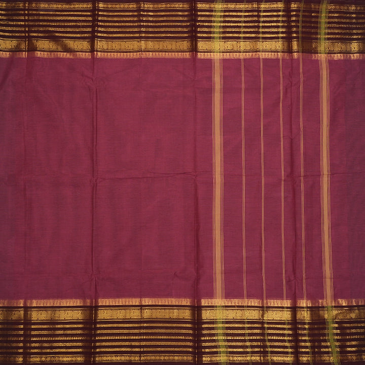 Hayagrivas Dusky Pink Handloom Chettinad Cotton Saree SSCBF209J1-8