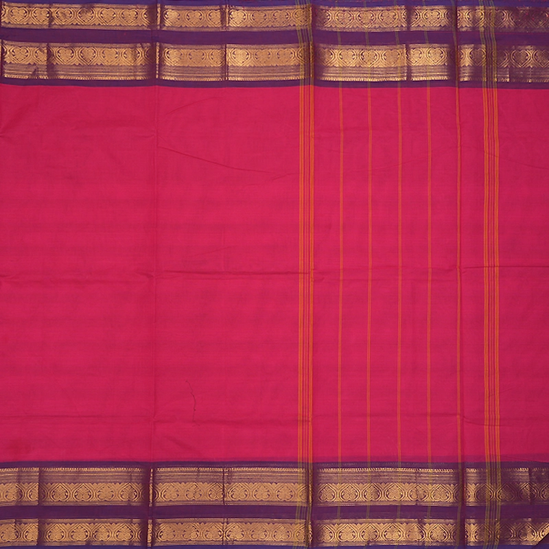 Hayagrivas Rani Pink Handloom Chettinad Cotton Saree SSCBF209J1-82