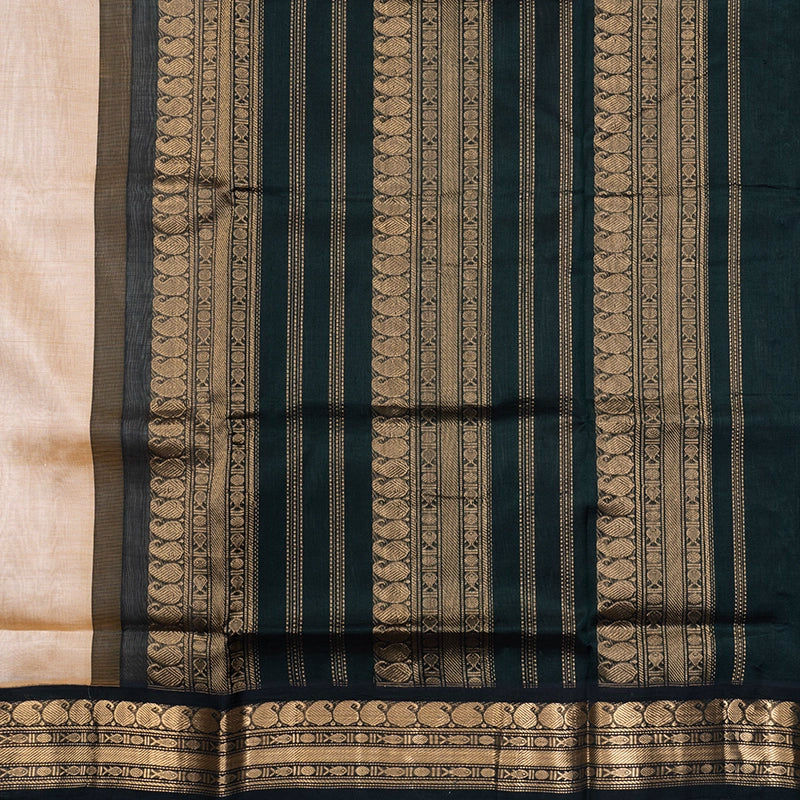 Hayagrivas Cream Pure Silk Cotton Saree SSCBF34D1-42