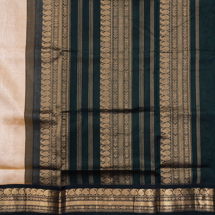 Hayagrivas Cream Pure Silk Cotton Saree SSCBF34D1-42