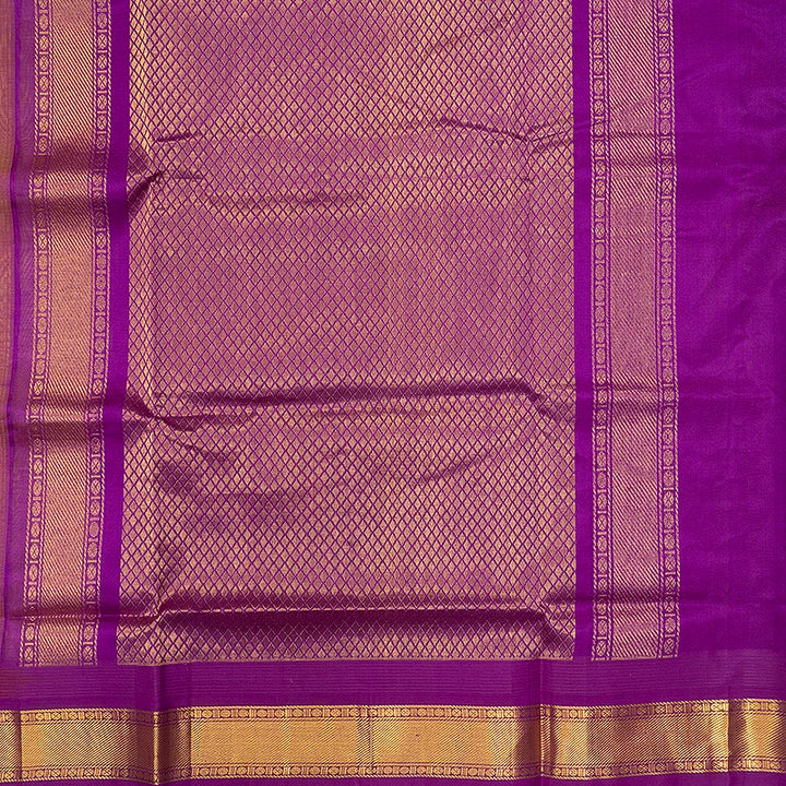 Hayagrivas Bright Yellow Pure Silk Cotton Saree SSCBF34D3-18