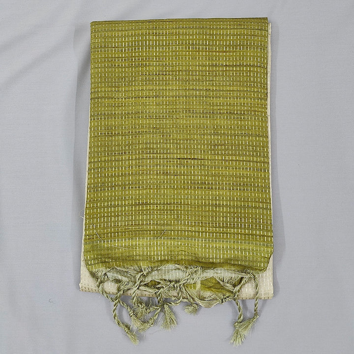 Hayagrivas Half-White Fancy Cotton Saree SSCBF84F6-4
