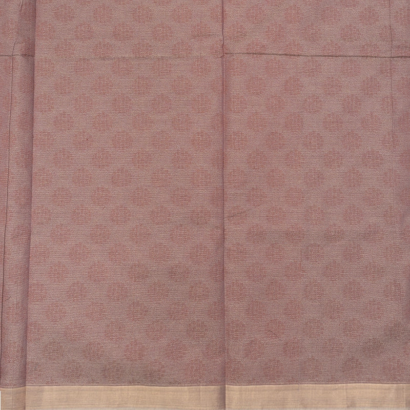 Hayagrivas Greyish-Mauve Handloom Cotton Saree SSSBF126H5-2