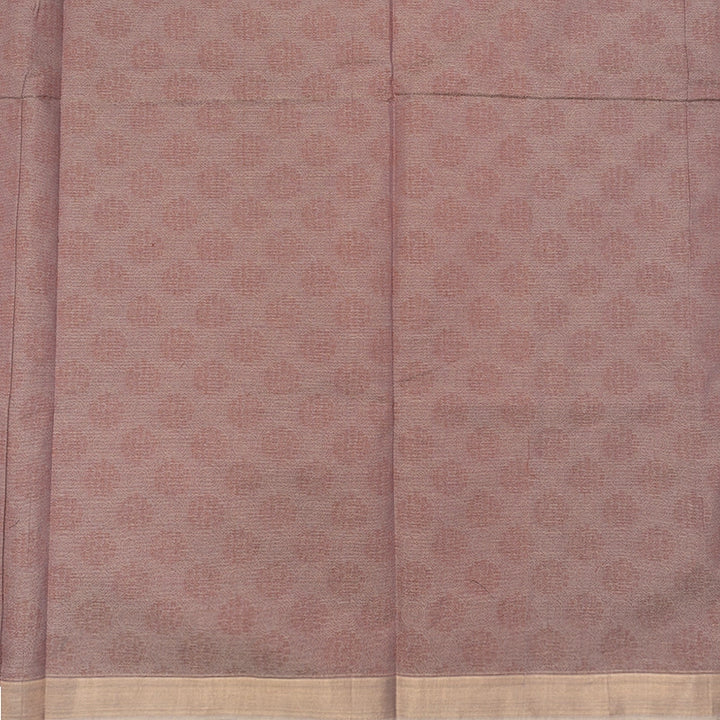 Hayagrivas Greyish-Mauve Handloom Cotton Saree SSSBF126H5-2