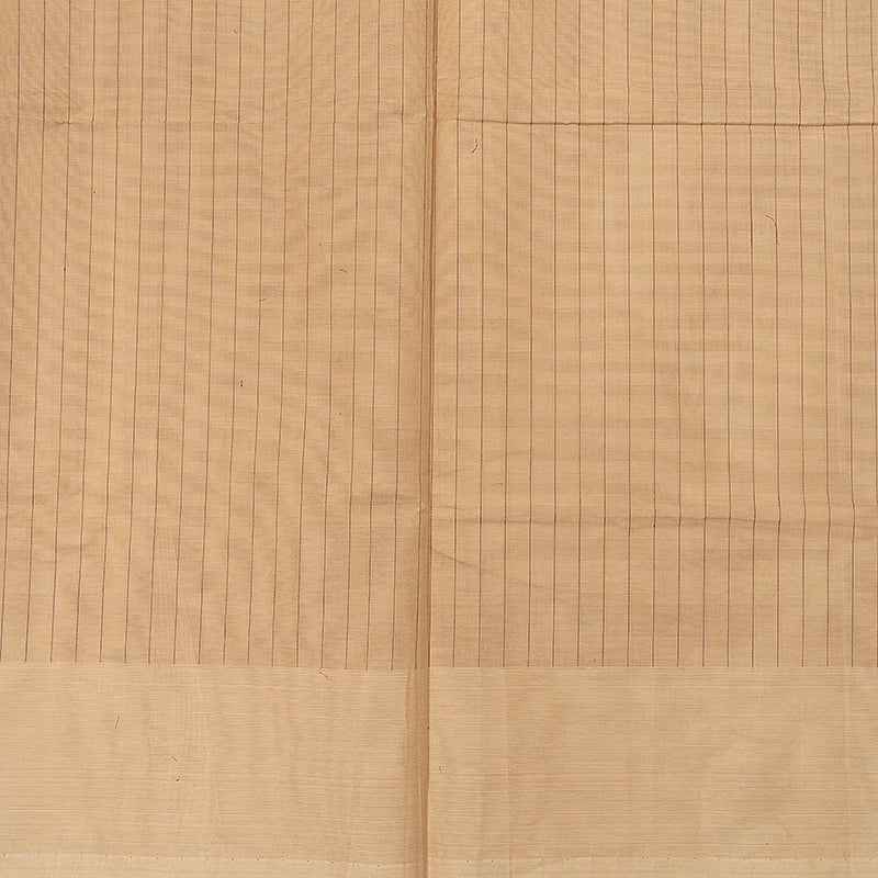 Hayagrivas Sandal Handloom Cotton Saree SSSBF127H13-3