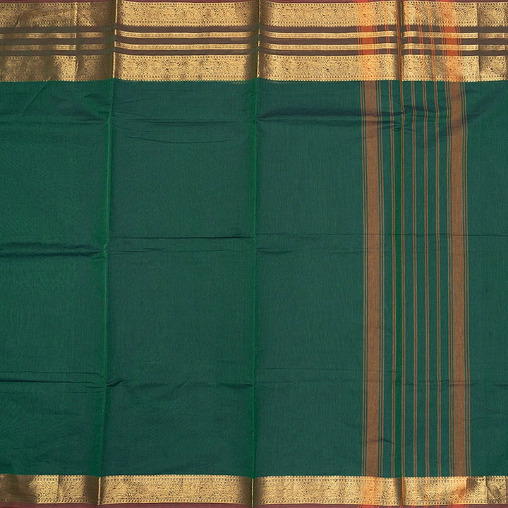 Hayagrivas Karpaga Pachai Handloom Chettinad Cotton Saree SSSBF131H7-3