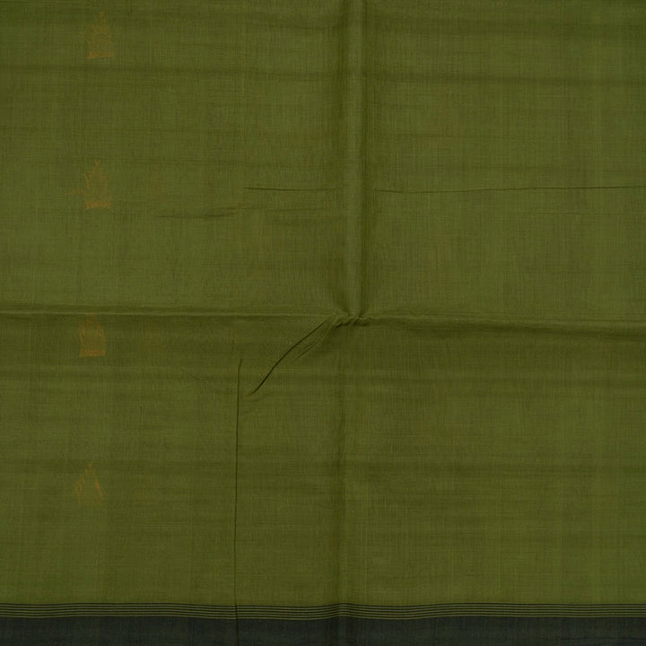 Hayagrivas Sage Green Handloom Kanchi Cotton Saree KSBE89A1-2