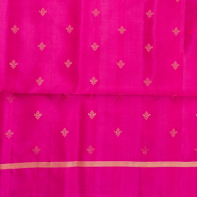 Hayagrivas Rani Pink Handloom Soft Silk Saree KBF190E1-9