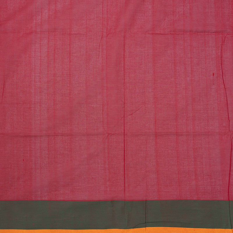 Hayagrivas Multicolour Stripes Handloom Kanchi Cotton Saree SSCBF103F2-1