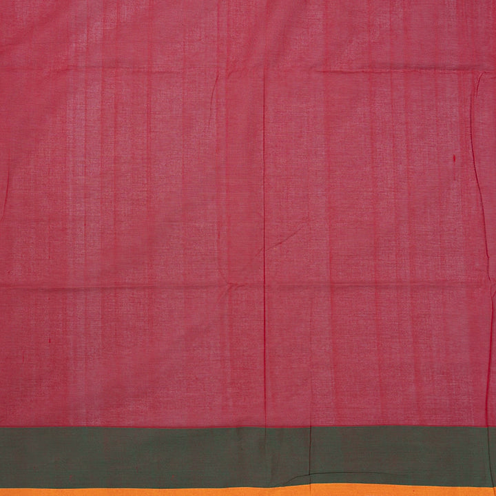 Hayagrivas Multicolour Stripes Handloom Kanchi Cotton Saree SSCBF103F2-1