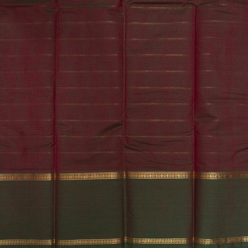 Hayagrivas Manthalir Green Handloom Kanchi Cotton Saree SSCBF66E7-3