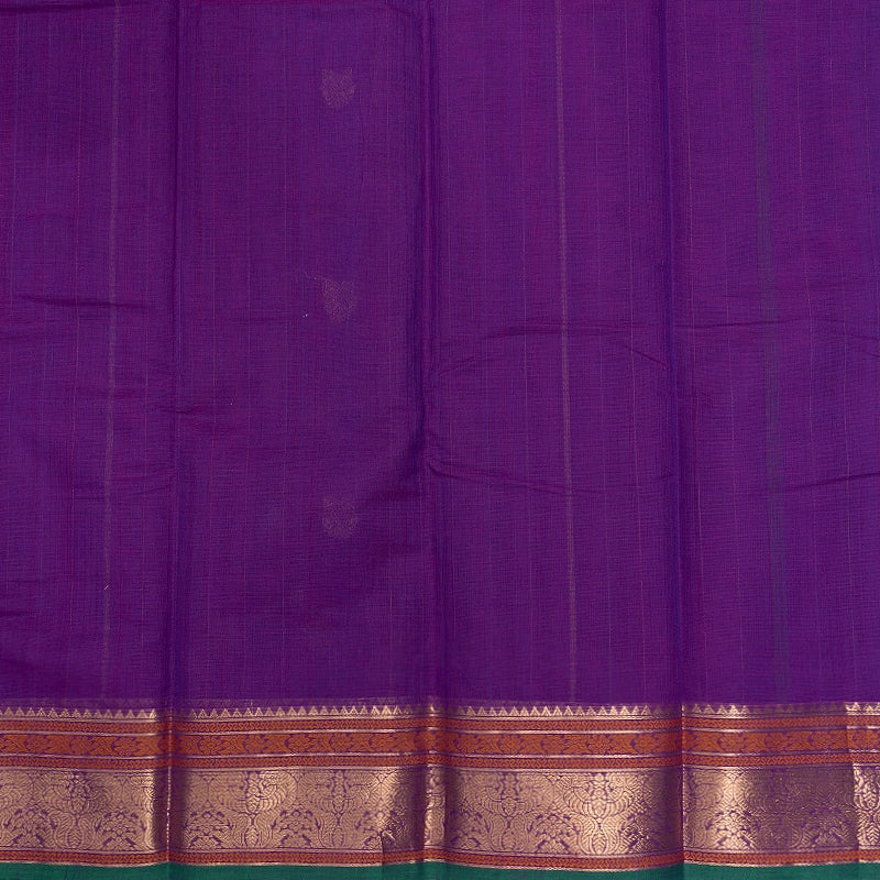 Hayagrivas Purple Handloom Kanchi Cotton Saree SSCBF66E7-6