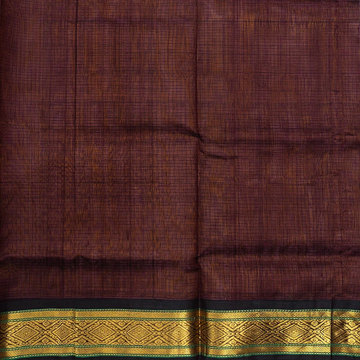 Hayagrivas Yellowish Peach Pure Silk Cotton Saree SSCBF35D5-9