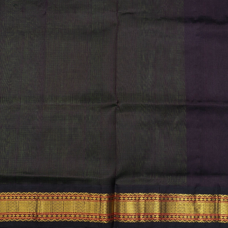 Hayagrivas Parrot Green Pure Silk Cotton Saree SSCBF55E2-1
