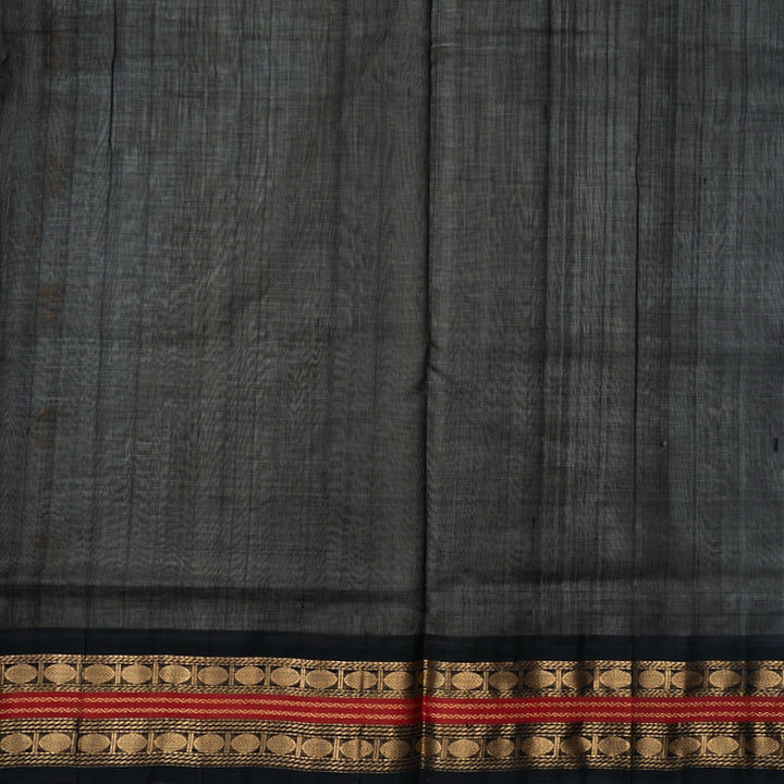 Hayagrivas Off-White Pure Silk Cotton Saree KBE2283B2-10