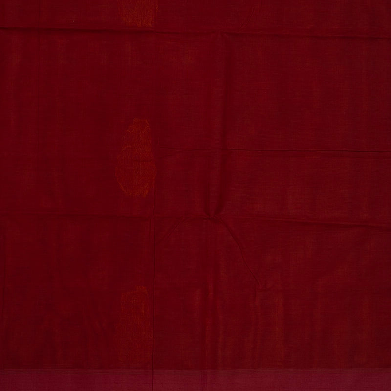 Hayagrivas Rust Orange Handloom Kanchi Cotton Saree KSBE90A7-3