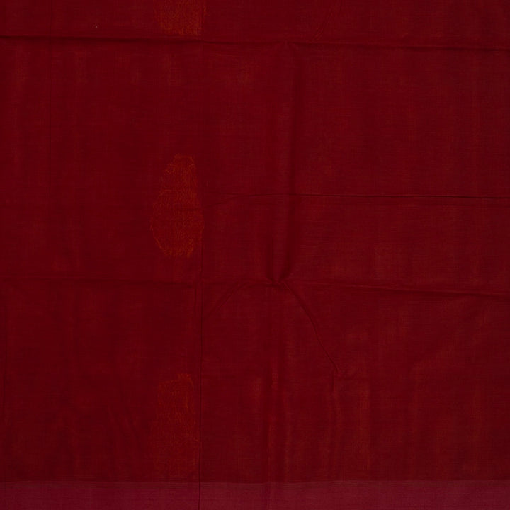 Hayagrivas Rust Orange Handloom Kanchi Cotton Saree KSBE90A7-3