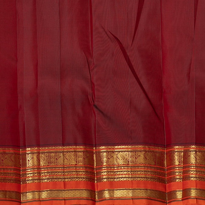 Hayagrivas Handloom Mayilkazhuthu Kanjivaram Silk Saree KBF512F4-2