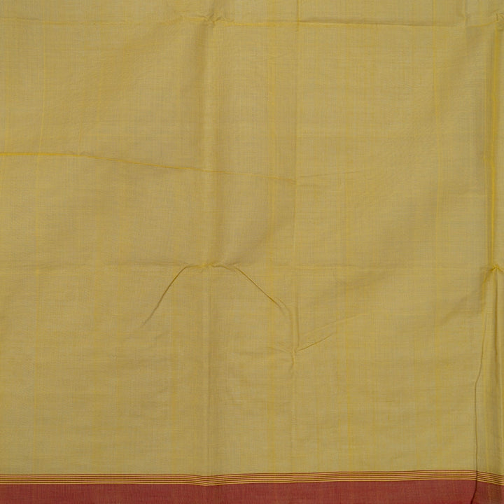 Hayagrivas Lime Green Handloom Kanchi Cotton Saree KSBE89A1-1